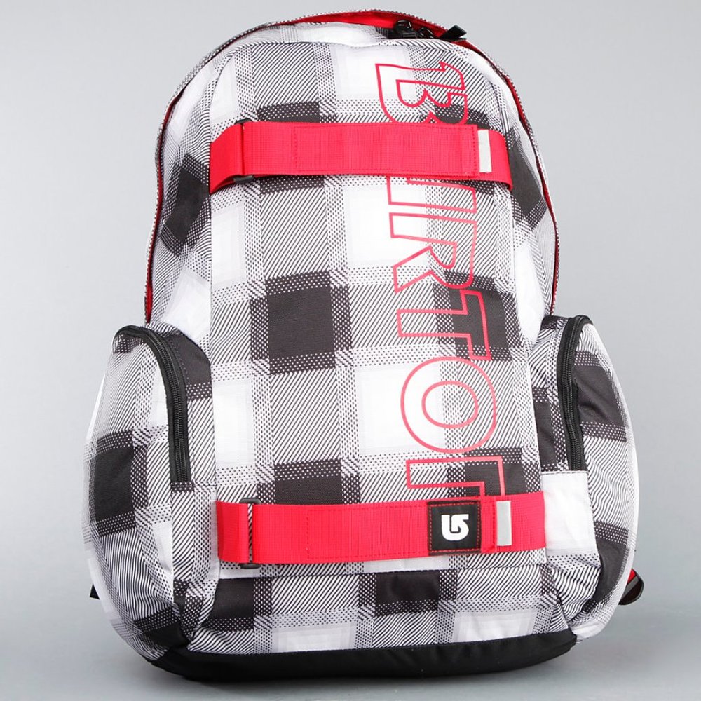 Burton Emphasis - True Black Bobber Plaid Backpack